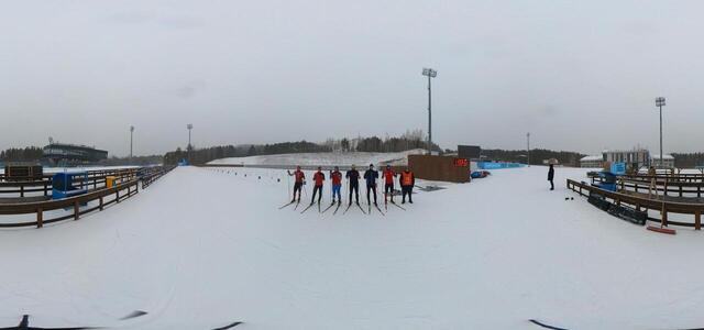 On equal terms: sighted biathlon