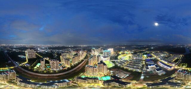 Kuland 21 Vinhomes Grand Park toan canh LMB tối  07.07 300m