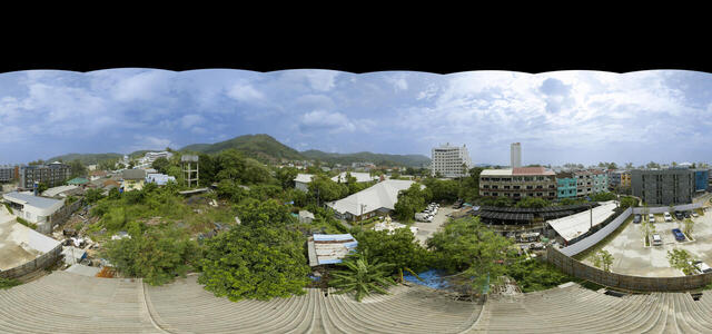 Building A, floor 6. Swimming pool. 360°