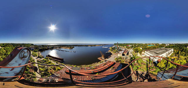 Кран, верхняя площадка