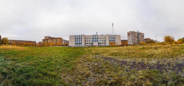 Mira street. The territory of School № 10.