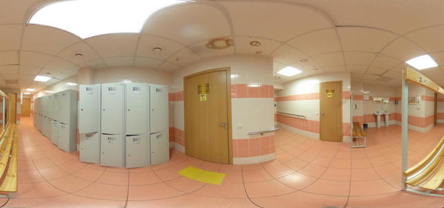 Locker room