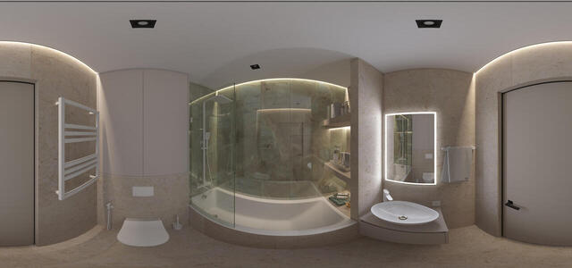 bathroom-evening