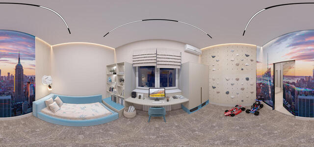 boy's nursery (evening)