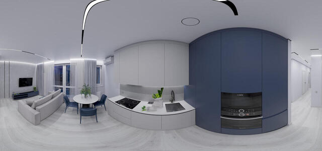 kitchen (evening)