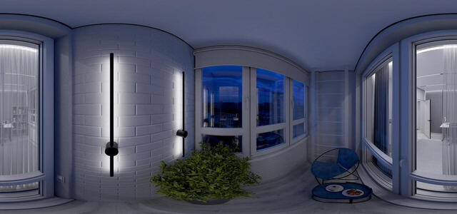loggia (evening)