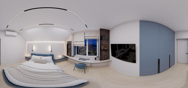 bedroom (evening)