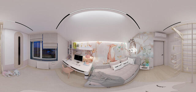 children's room (evening)
