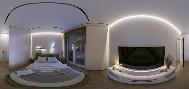 bedroom (evening)
