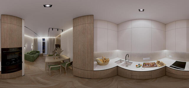 kitchen (evening)