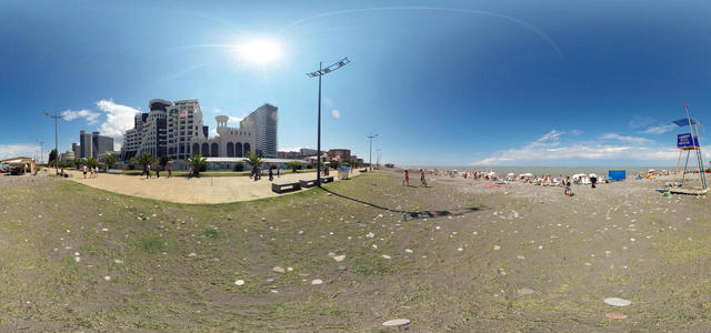 Batumi, embankment
