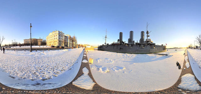 The Petrogradskaya Embankment