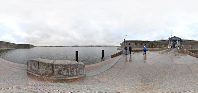 Nevsky Gates and the Commandant's Wharf