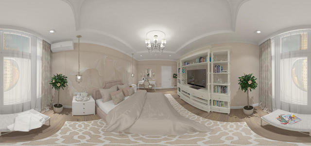 Parents bedroom bed area