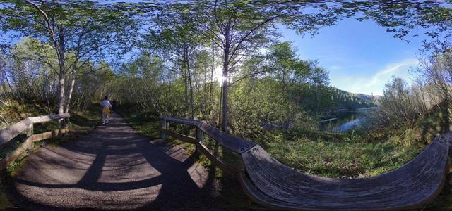 Observation deck, lake view