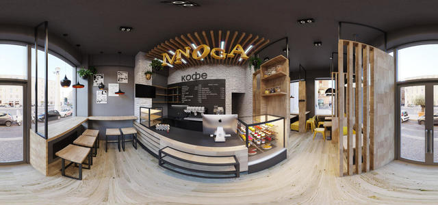 Coffee shop MNOGA coffee