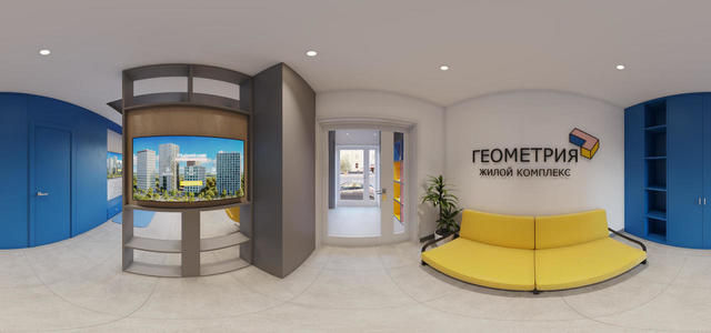 Sales office of ZhK Geometry