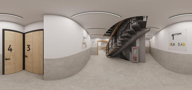 1st floor corridor