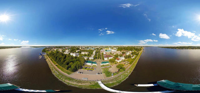 Кострома, над Волгой.