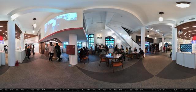 Aleta S2C 360 camera - indoor, mall