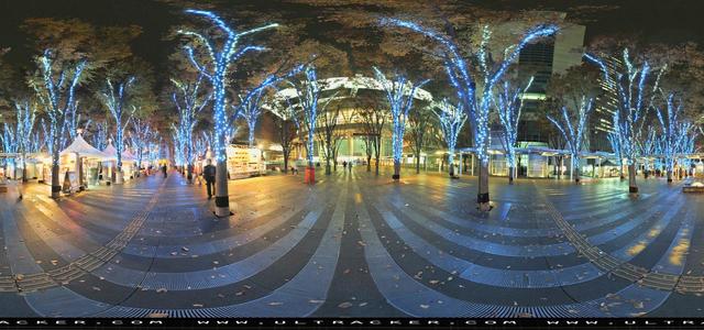 Aleta S2C 360 camera - Park, Night illumination