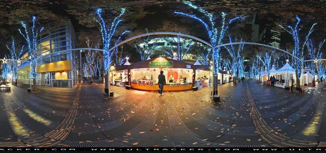 Aleta S2C 360 camera - Park, Night illumination