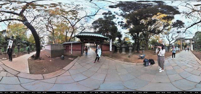 Aleta S2C 360 camera - park, daylight
