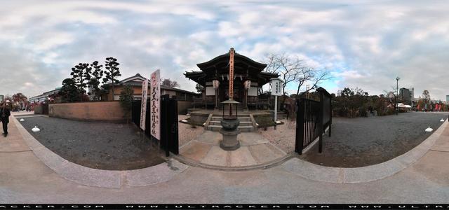 Aleta S2C 360 camera - park, daylight