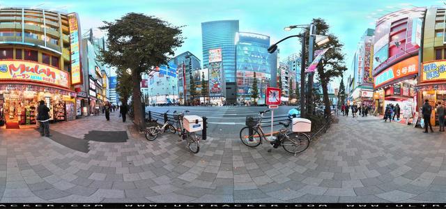 Aleta S2C 360 camera - DownTown, Outside