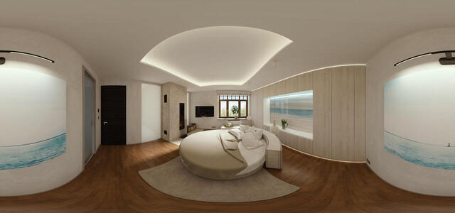 Belgian village bedroom