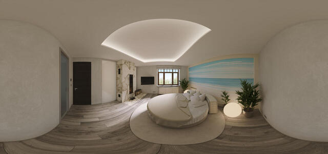 The bedroom is new