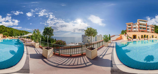 MORE SPA&amp;RESORT, Вилла 1, открытый бассейн