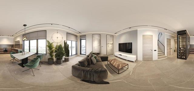 Duplex. Petrivci. Livingroom