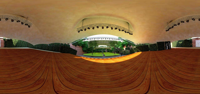 View from the stage (Shklov, Belarus)
