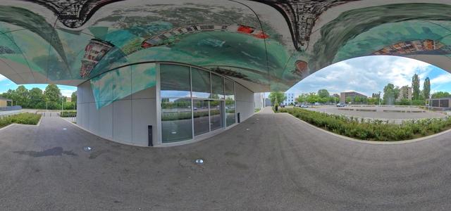 [P] Wandbemalung "Konstanztinopel" auf dem Vordach