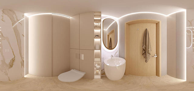 1c bathroom panorama