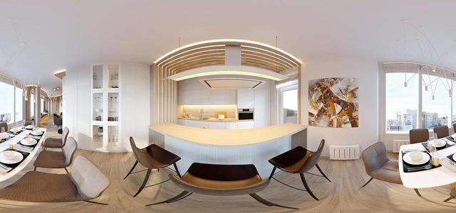 kitchen panorama