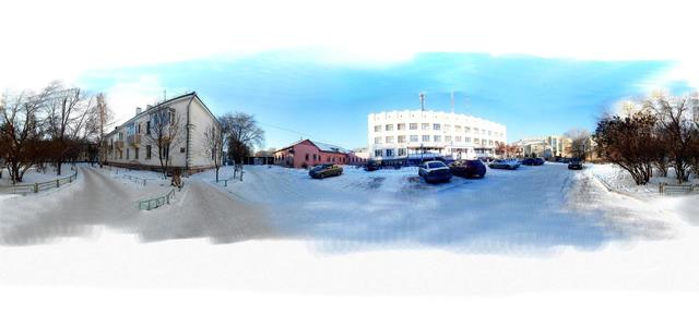 ul. Lomonosov - at the polyclinic.