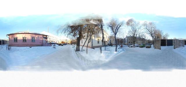 ul. Lomonosov - The Old Polyclinic.
