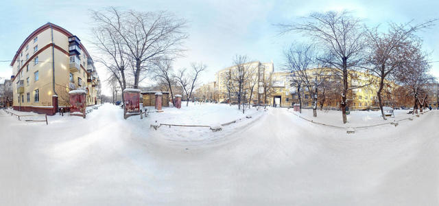 ул. Калинина, 1. Двор.
