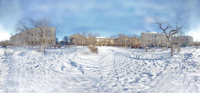 ул. Калинина, 3/1, 3/2. Двор.