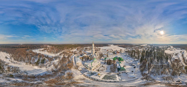 Небо | панорама с квадрокоптера | Панорама 360