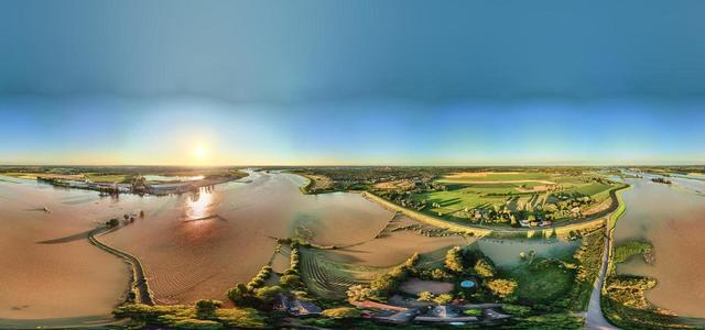 Hoogwater Nederrijn