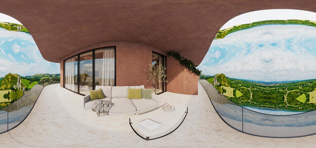 Balcony sofa