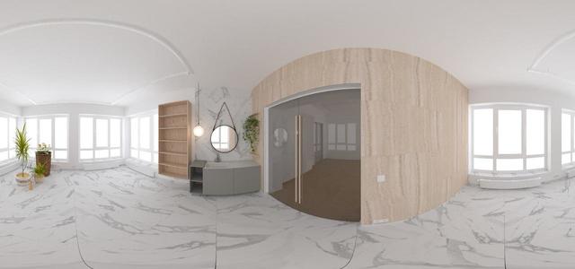 Panorama. Winter Garden