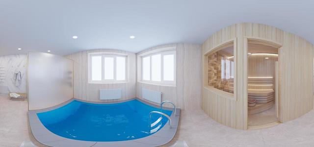 Swimming pool. View 1