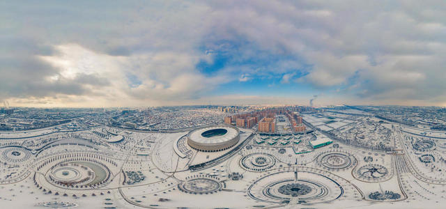 Panorama of the park
